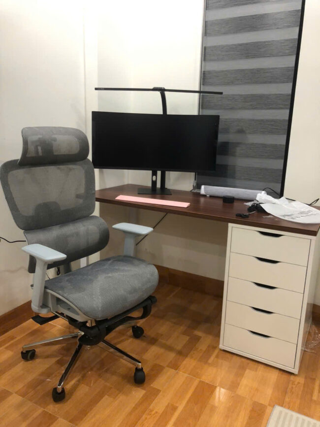 Bàn IKEA 1 Hộc Tủ Trắng ( Mặt Tùy Biến Màu Sắc ) - Hình ảnh 9