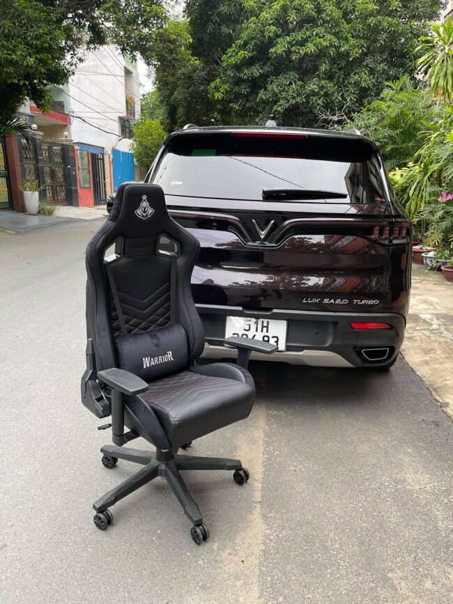 Ghế Gaming Warrior WGC306 – Black Velvet - Hình ảnh 3