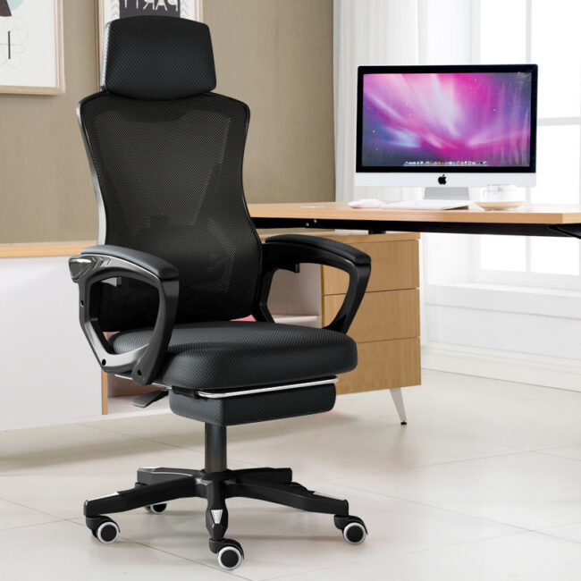 Ghế Công Thái Học Cao Cấp S06 Đen - Hình ảnh 2