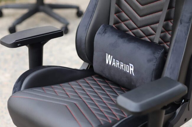 Ghế Gaming Warrior WGC306 – Black Velvet - Hình ảnh 6
