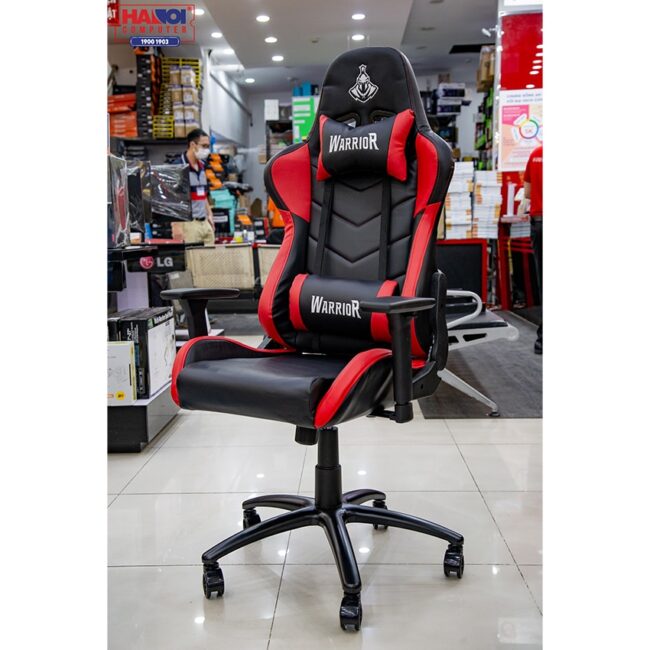 Ghế chơi game Warrior Raider WGC206 – Trắng Đen - Hình ảnh 2
