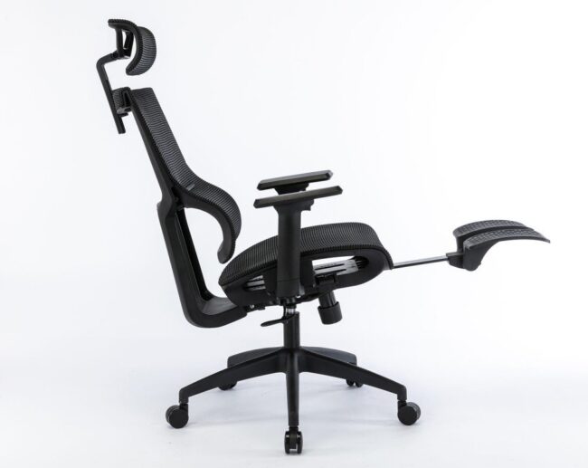 Ghế công thái học Ergonomic WARRIOR HERO Series WEC504 Black - Hình ảnh 4