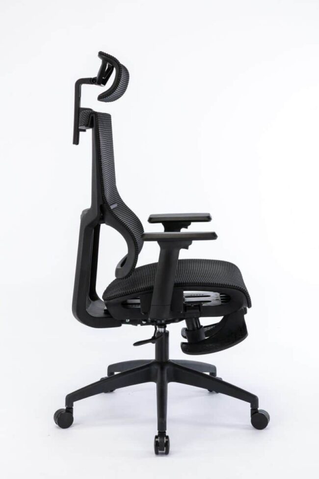 Ghế công thái học Ergonomic WARRIOR HERO Series WEC504 Black - Hình ảnh 3