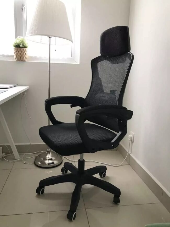 Ghế Công Thái Học Cao Cấp S06 Đen - Hình ảnh 4