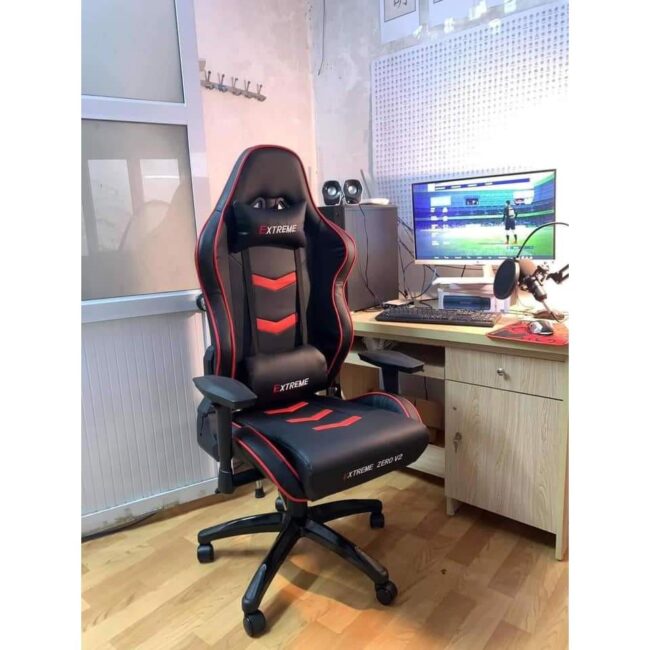 Ghế Gaming Extreme Zero V2 Đỏ ( Red - Black ) - Hình ảnh 2