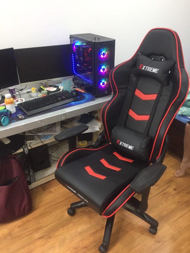 Ghế Gaming Extreme Zero V2 Đỏ ( Red - Black ) - Hình ảnh 3