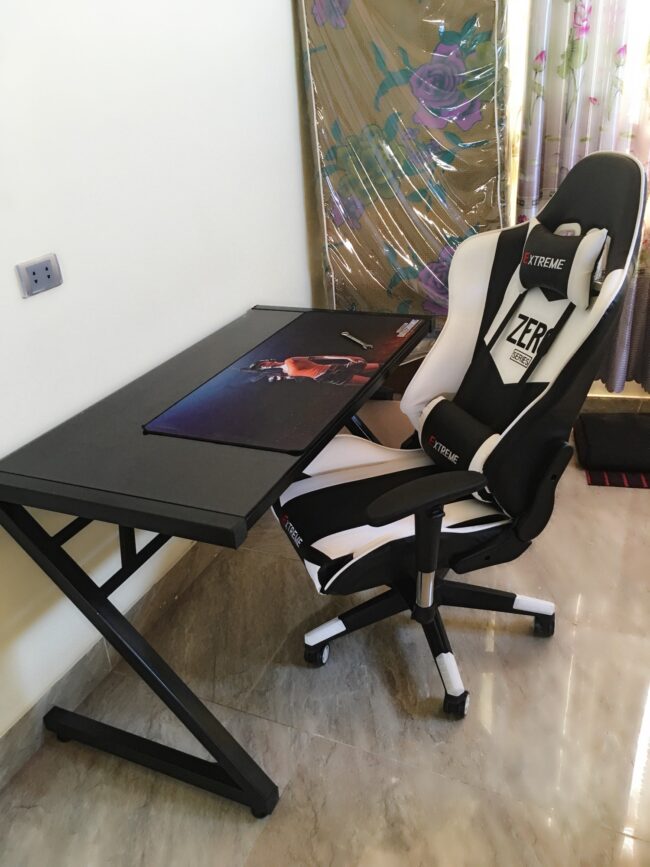 Ghế Gaming Extreme Zero V1 Trắng (White – Black) - Hình ảnh 6