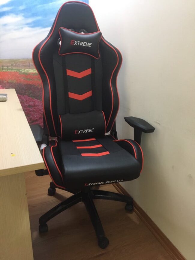 Ghế Gaming Extreme Zero V2 Đỏ ( Red - Black ) - Hình ảnh 5