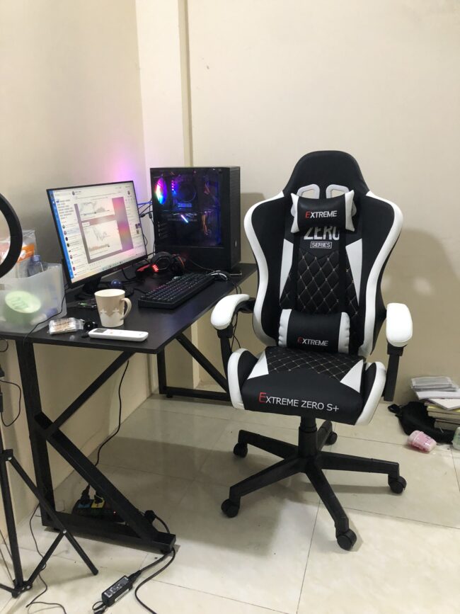 Ghế Gaming Extreme Zero S+ Đỏ ( Red - Black ) - Hình ảnh 9