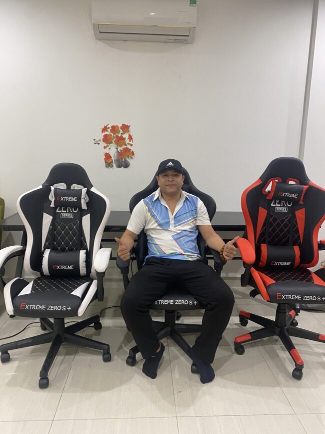 Ghế Gaming Extreme Zero S+ Đỏ ( Red - Black ) - Hình ảnh 6