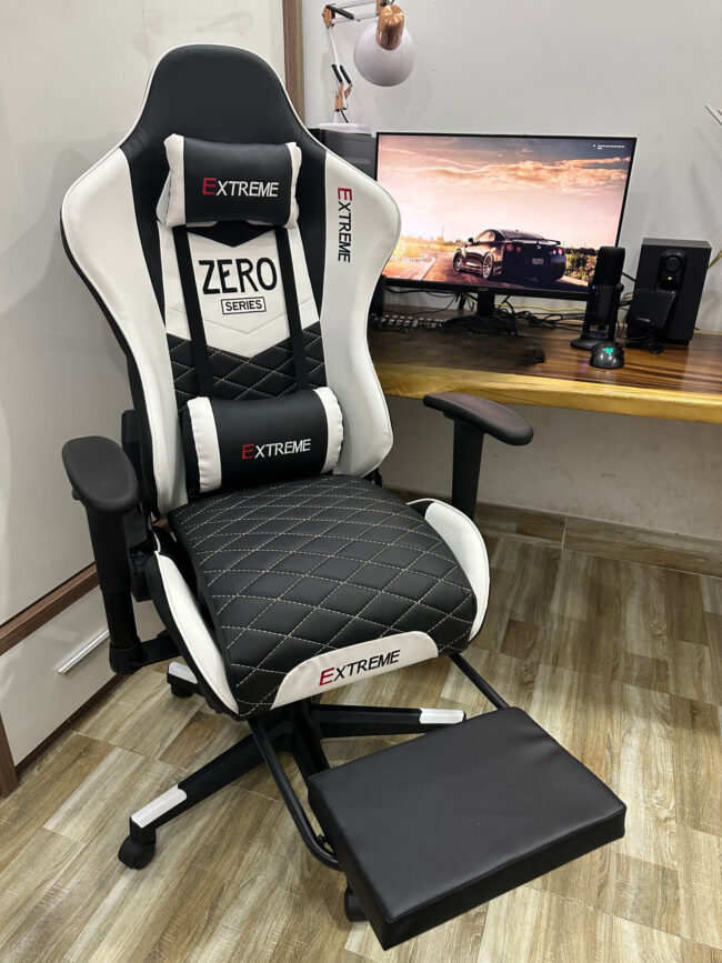 Ghế Gaming Extreme Zero V1+ Trắng ( Bản Nâng Cấp ) - Hình ảnh 3