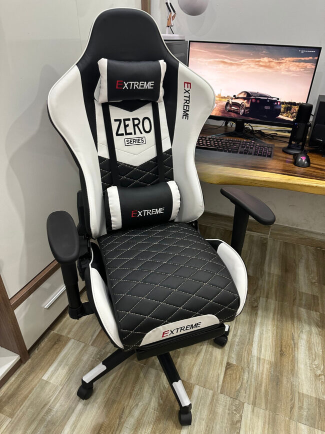 Ghế Gaming Extreme Zero V1+ Trắng ( Bản Nâng Cấp ) - Hình ảnh 2