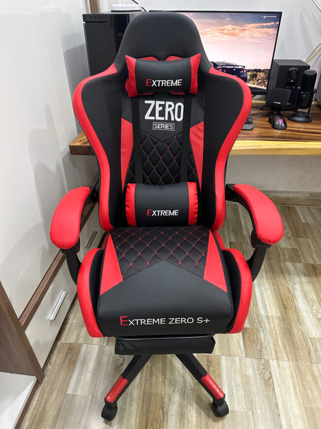 Ghế Gaming Extreme Zero S+ Đỏ ( Red - Black ) - Hình ảnh 2