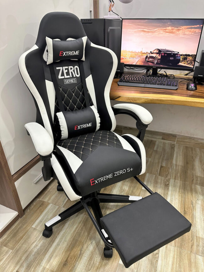 Ghế Gaming Extreme Zero S+ Trắng ( White - Black ) - Hình ảnh 8