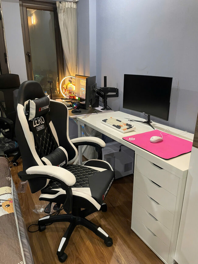 Ghế Gaming Extreme Zero S+ Trắng ( White - Black ) - Hình ảnh 9