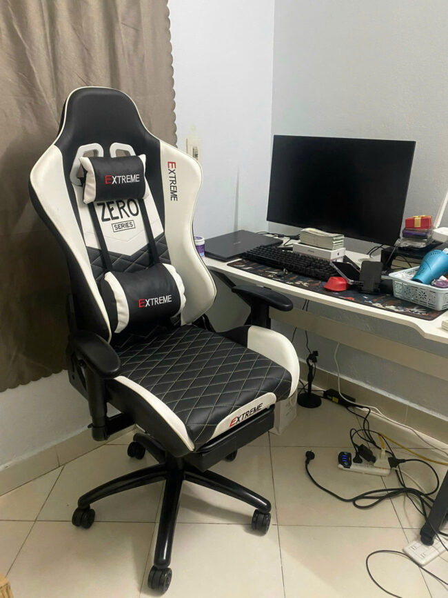 Ghế Gaming Extreme Zero V1+ Trắng ( Bản Nâng Cấp ) - Hình ảnh 2