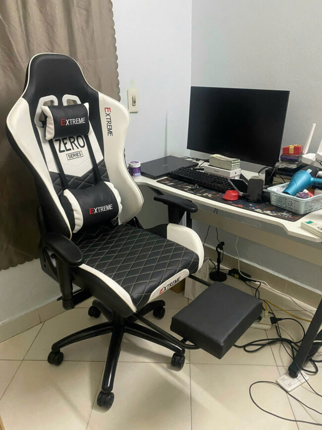 Ghế Gaming Extreme Zero V1+ Trắng ( Bản Nâng Cấp ) - Hình ảnh 3