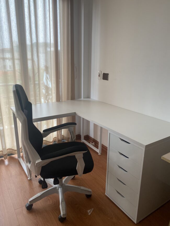 Bàn Ikea Góc L 1 Hộc Tủ ( Có Thiết Kế Theo Yêu Cầu ) - Hình ảnh 6