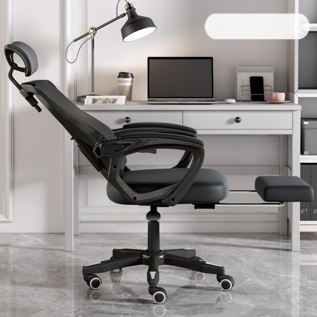 Ghế Công Thái Học Cao Cấp S06 Đen