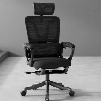 Ghế Công Thái Học Cao Cấp S07 Đen