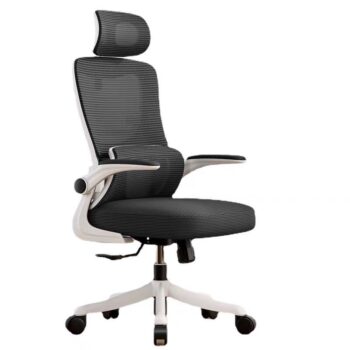 Ghế công thái học CTH S05 Trắng ( White - Black )