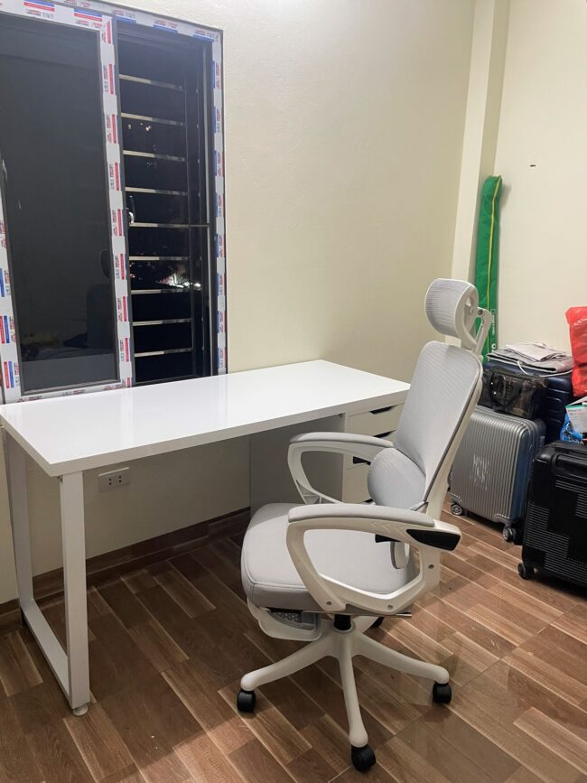 Ghế Công Thái Học Cao Cấp S07 Xám Ghi - Hình ảnh 5