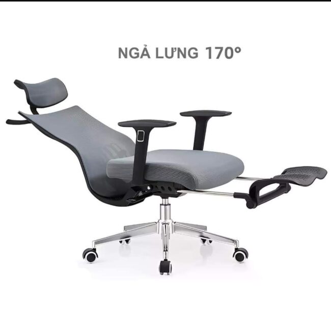 Ghế Công Thái Học A2009 - Bản Đệm Mút Lưng Lưới Thoáng Mát - Hình ảnh 8