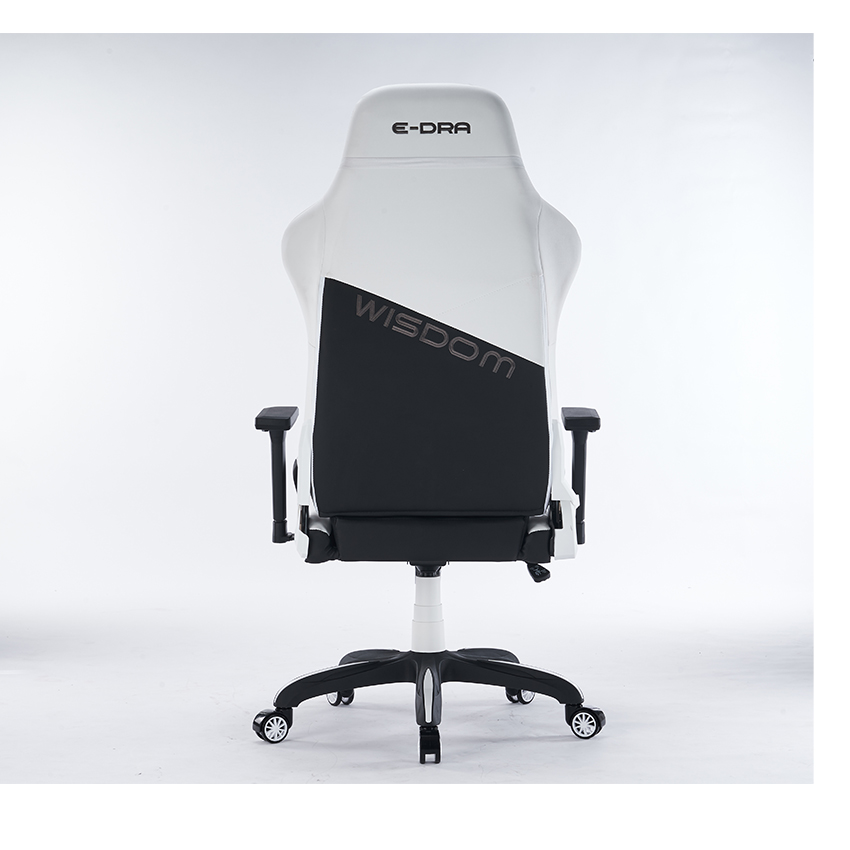 Ghế game EDRA EGC231 Fabric - WISDOM màu Trắng ( White - Black ) - Ảnh 5