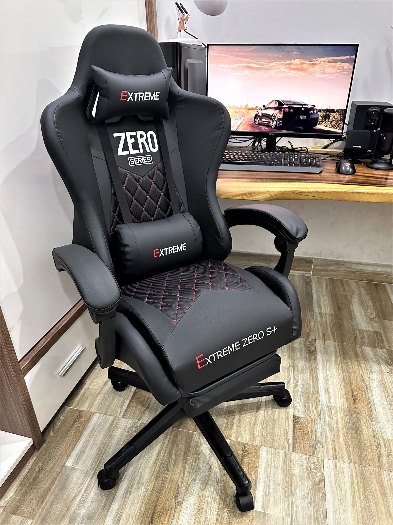 Ghế gaming Extreme Zero S+ Đỏ ( Red - Black ) - Ảnh 2