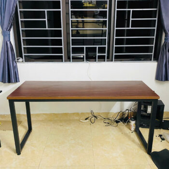 Bàn gaming chữ U - Chất liệu gỗ MDF phủ melamin chống thấm